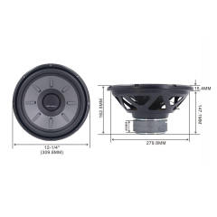 factory big power 12 inch car pure bass subwoofer without box and amp