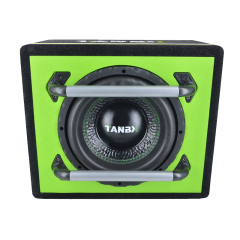 big power 10 inch car active subwoofer with box and amp pure bass
