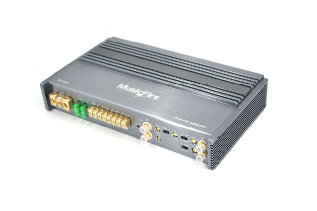 factory new design high quality high power 4-channel 12V car audio amplifier class AB(MF-100.4)