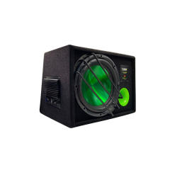 factory wholesale big power 10 inch subs with box and amp car Subwoofer car audio active 10 bass woofer speaker box(tb-1420p)