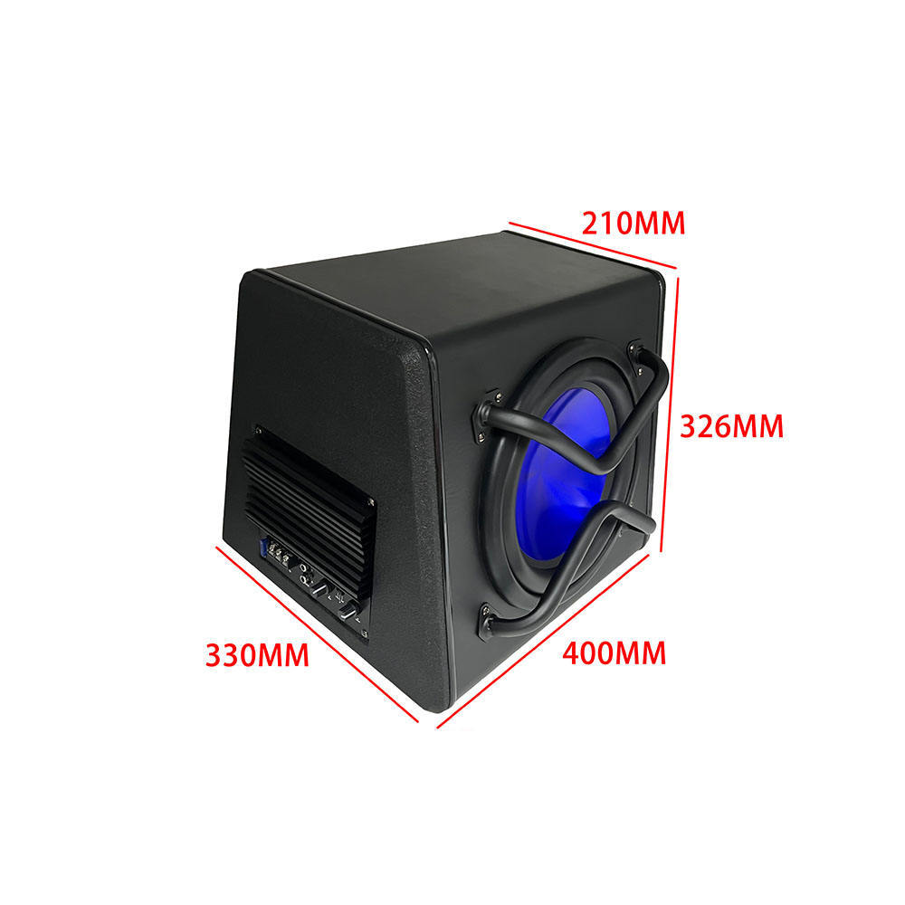 Manufacturer New Style Audio 10 inch subs with box and amp car Subwoofer car audio active 10 bass woofer speaker box