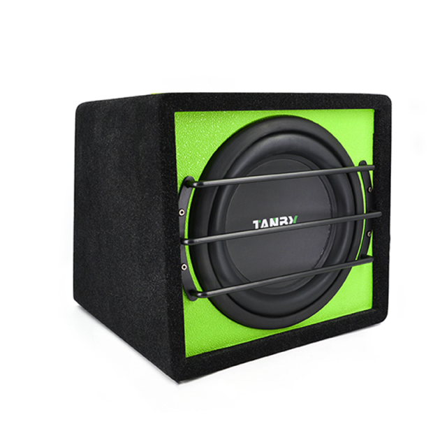hot selling 10 inch car Subwoofer with box and amp car audio active speaker box