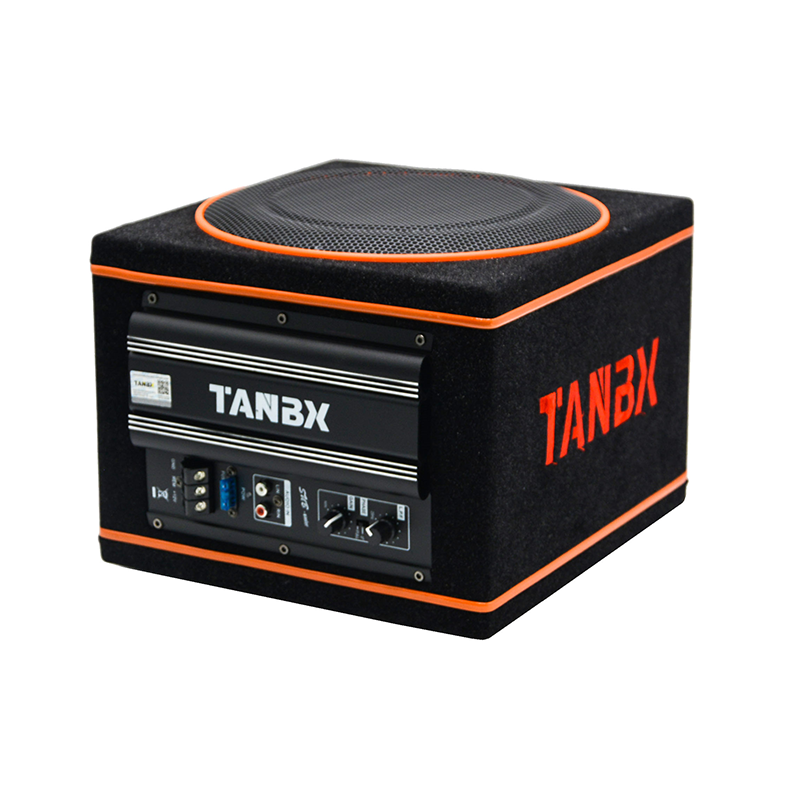 10 inch car Subwoofer with box and amp car audio active speaker box