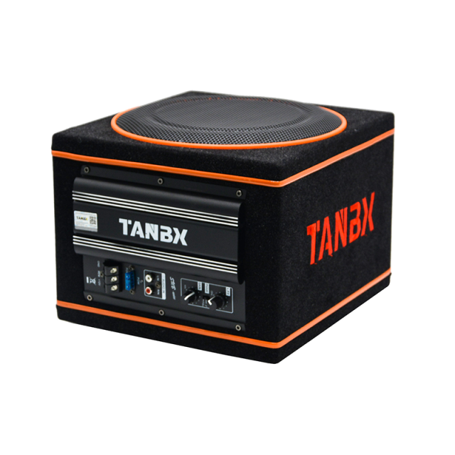 10 inch car Subwoofer with box and amp car audio active speaker box