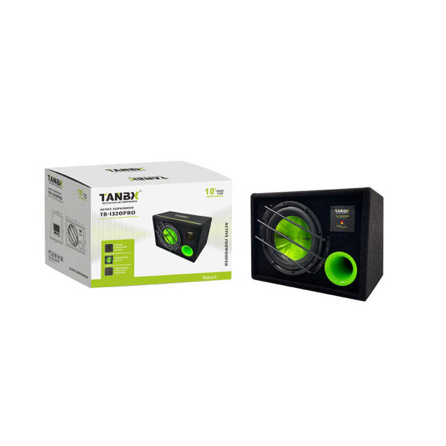 Manufacturer New Style Audio 10 inch subs with box and amp car Subwoofer car audio active 10 bass woofer speaker box