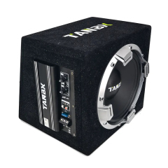 10 inch trapezoidal car active subwoofer big bass car audio subwoofer with box TB-1390