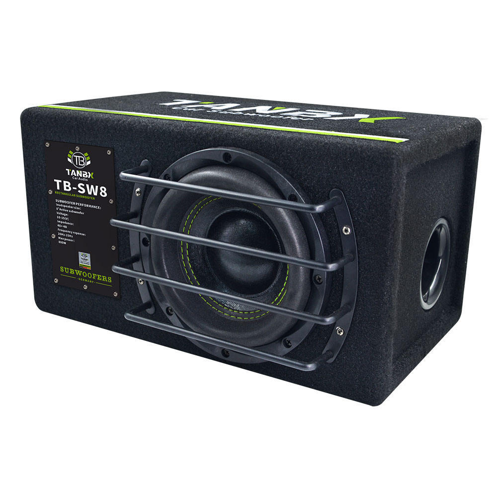 Manufacturer New Style Audio active 8 Inch car Subwoofer bass woofer with amplifier speakers