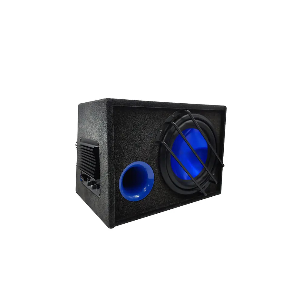 Manufacturer New Style Audio 10 inch subs with box and amp car Subwoofer car audio active 10 bass woofer speaker box