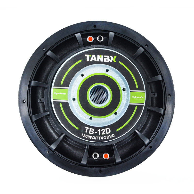 high quality super big power 12 inch car pure bass subwoofer without box and amp dual coil woofer