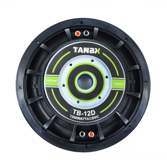 high quality super big power 12 inch car pure bass subwoofer without box and amp dual coil woofer