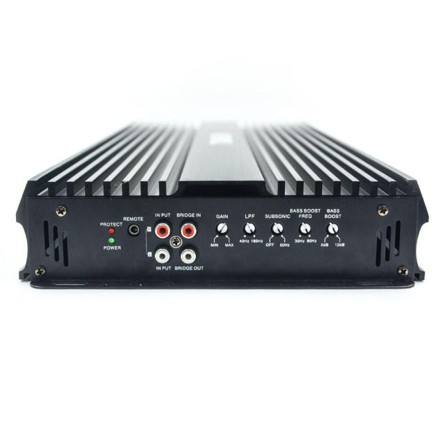 super big power 3500W professional class D sound digital car audio amplifier 1 channel for car