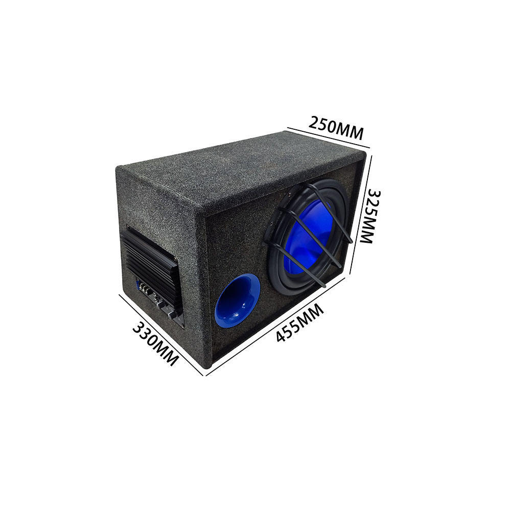 Manufacturer New Style Audio 10 inch subs with box and amp car Subwoofer car audio active 10 bass woofer speaker box