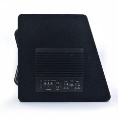10 inch car Subwoofer with box and amp audio active speaker box