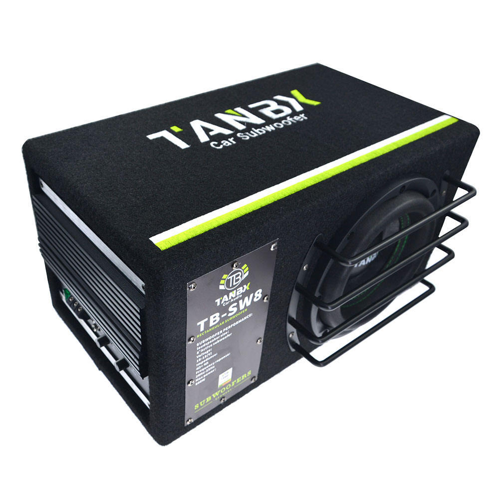 Manufacturer New Style Audio active 8 Inch car Subwoofer bass woofer with amplifier speakers