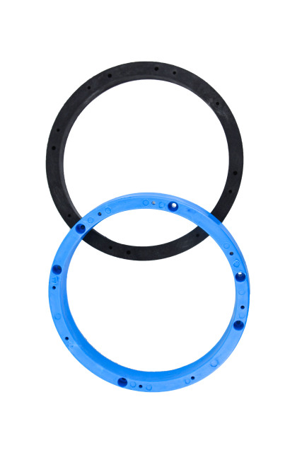 Car audio speaker gasket 6.5 inch universal gasket plastic material