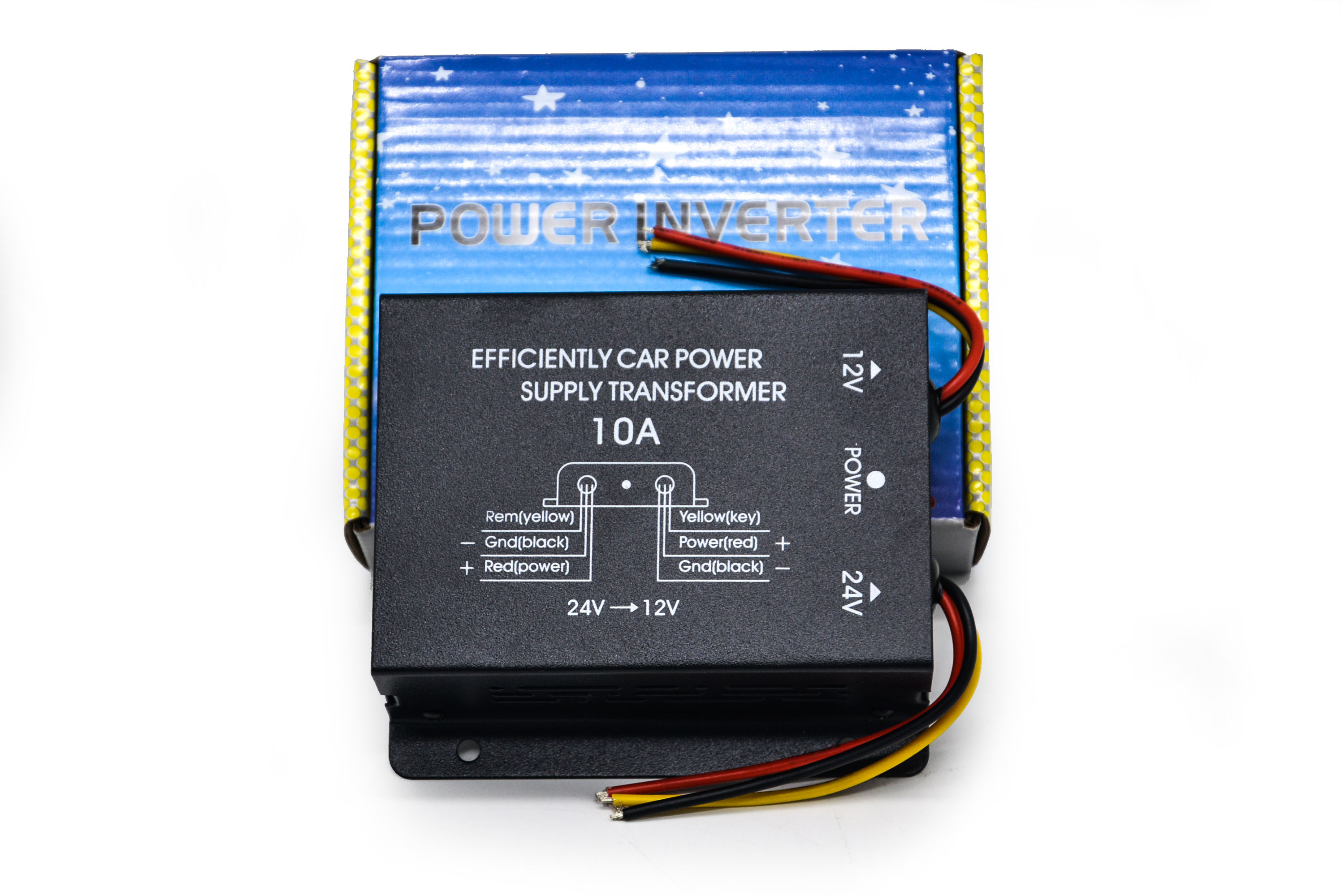 10A 24v dc to 12v dc converter car step down converter power transformer