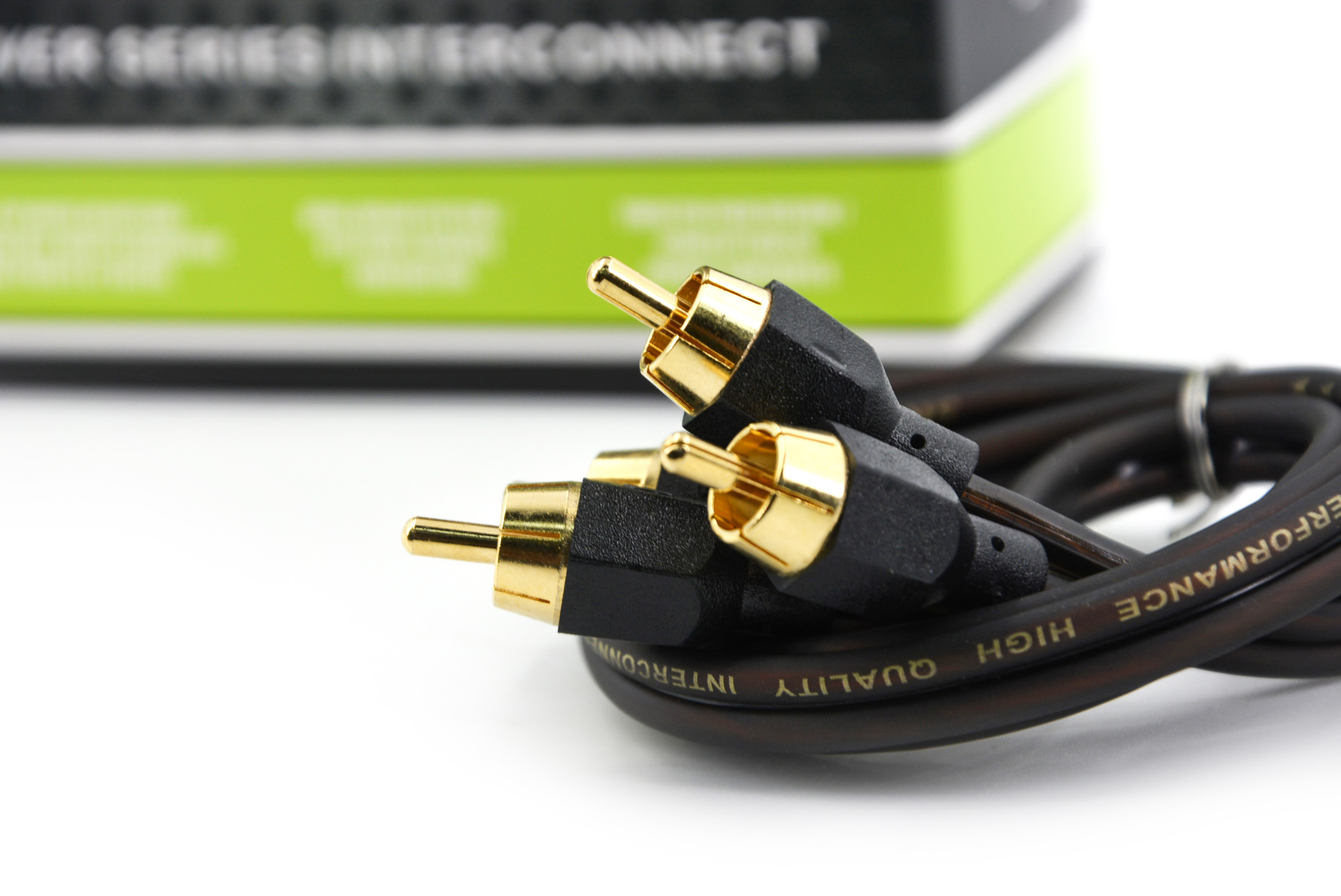 high quality car audio cable amplifier RCA cable