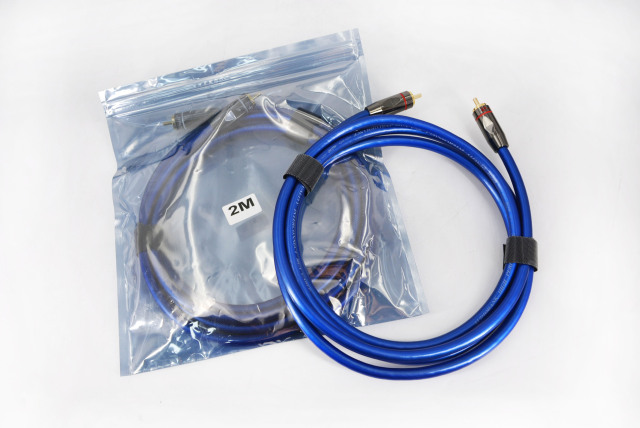 car audio cable amplifier RCA connector audio cable shielded wire 2M