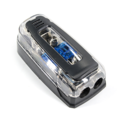 New mini ANL fuse holder car audio power fuse holder block 1 in 2 out