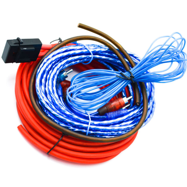 Car Audio Wire Witing Amplifier Subwoofer Speaker Installation Kit Car
