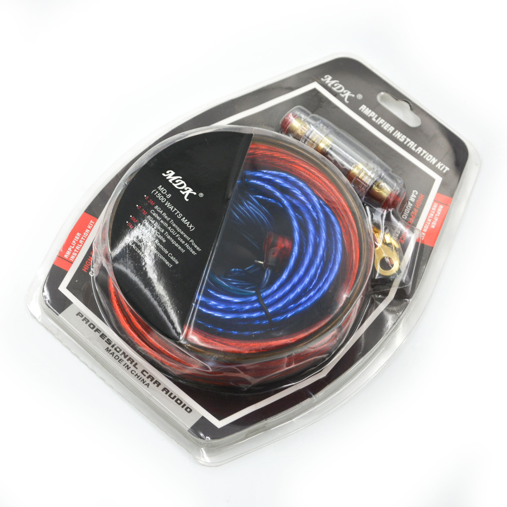 Wholesale 1200w car amplifier witing Kits subwoofer speaker Installation 10GA power cable