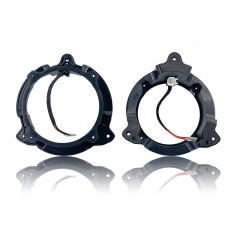 Manufacturer supply new 6.5 inch car door audio speaker gasket plastic material pad include wire for BUICK cars GL8