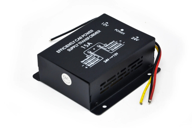 converter 24V to 12V 15A power supply transformer for car