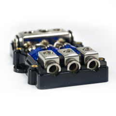 1 in 3 Out Auto Audio Fuse Holder Mini Inline Car Fuse Holder Distribution Block Waterproof Fuse Holder