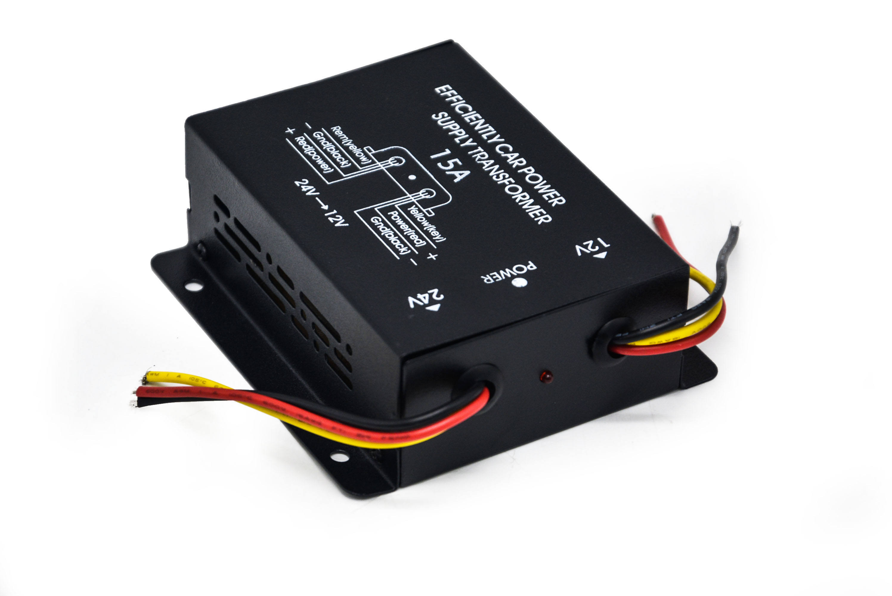 converter 24V to 12V 15A power supply transformer for car