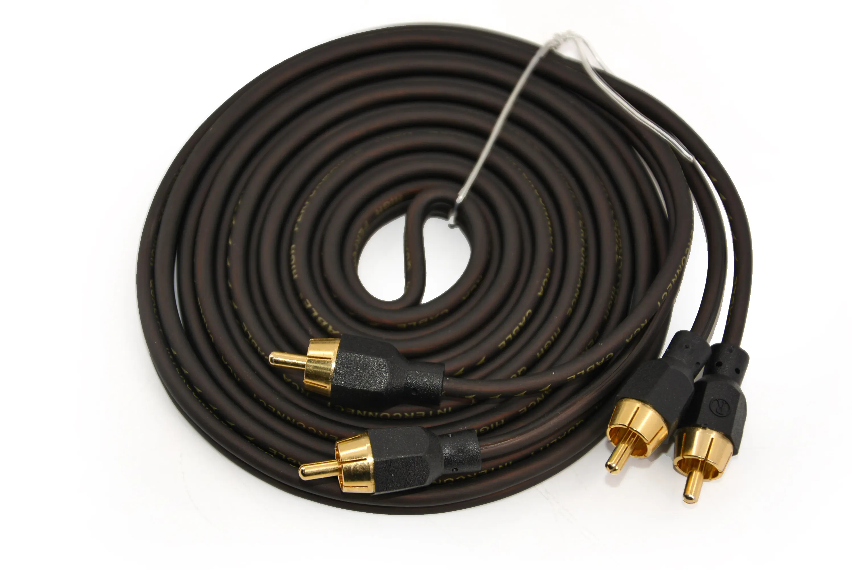 high quality car audio cable amplifier RCA cable