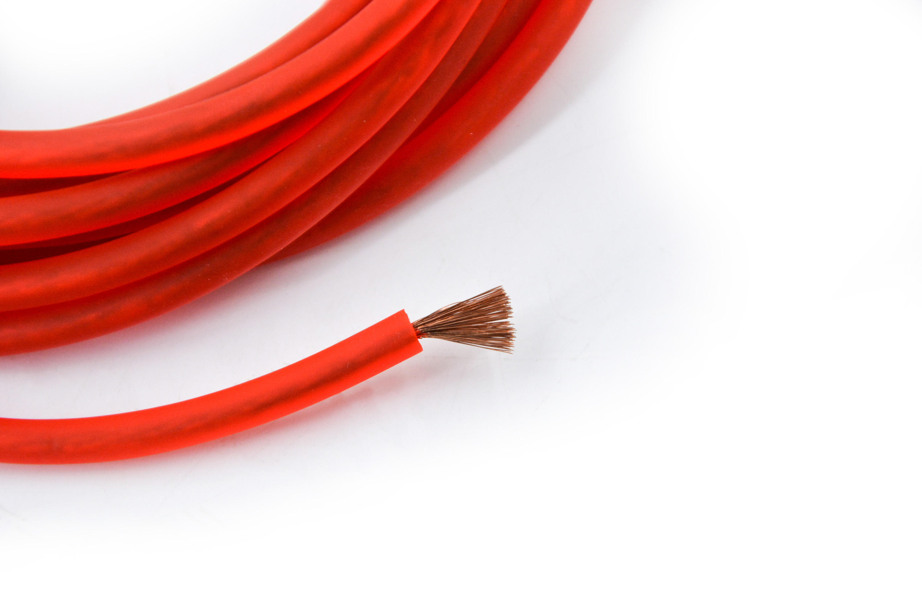 Factory supply 1200w car audio amplifier wiring Kits 10GA speaker cable for car subwoofer