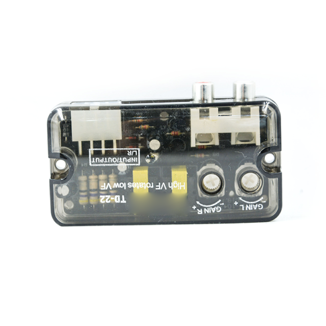 Car Audio Converter Stereo High to Low Frequency Line Speaker Level Converter