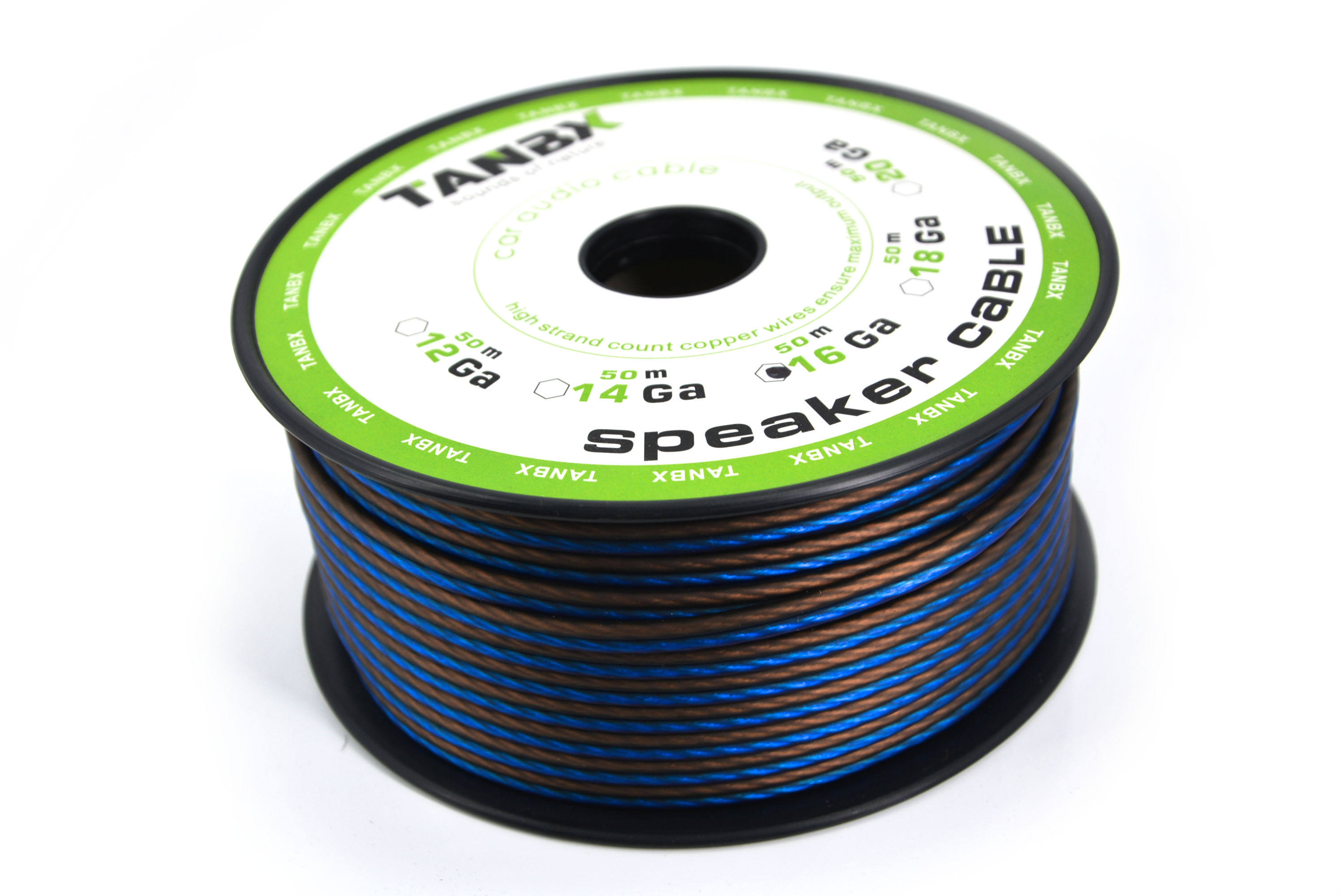 Copper-clad aluminum 16GA speaker cable car audio cable speaker wire 50 M