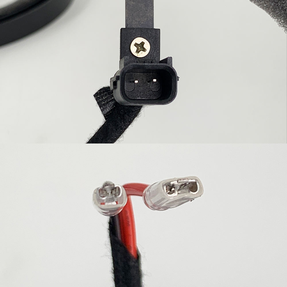 Manufacturer supply new 6.5 inch car door audio speaker gasket plastic material pad include wire for honda cars 65A