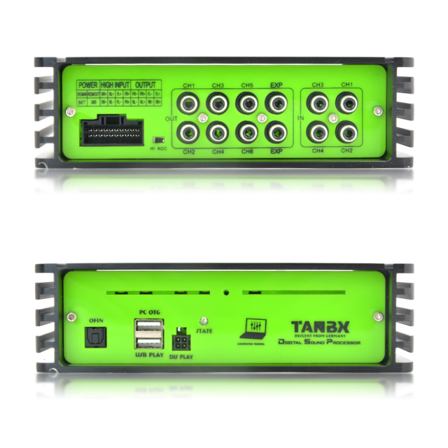 DSP Amplifier Processor with PC/Android Phone Support