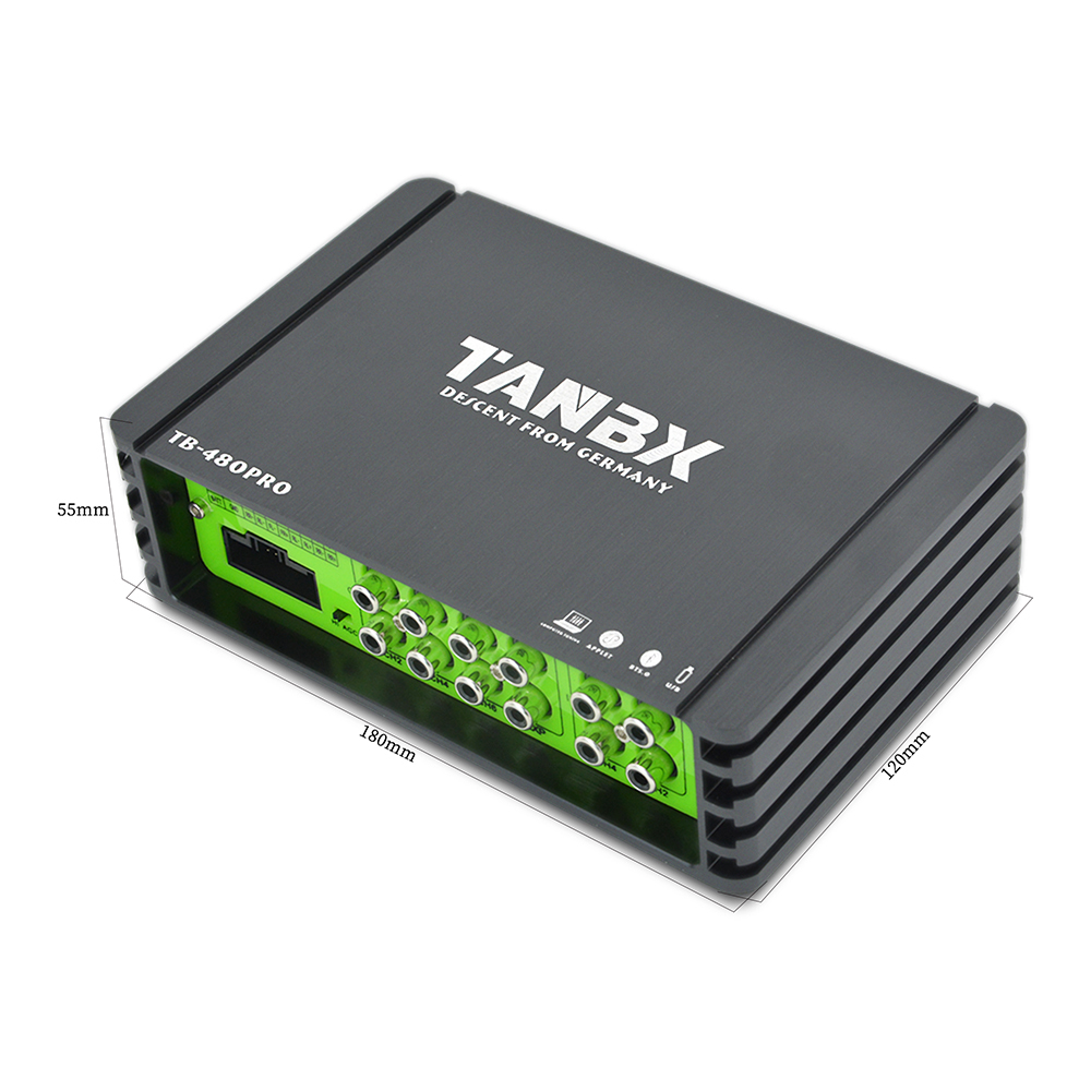 DSP Amplifier Processor with PC/Android Phone Support