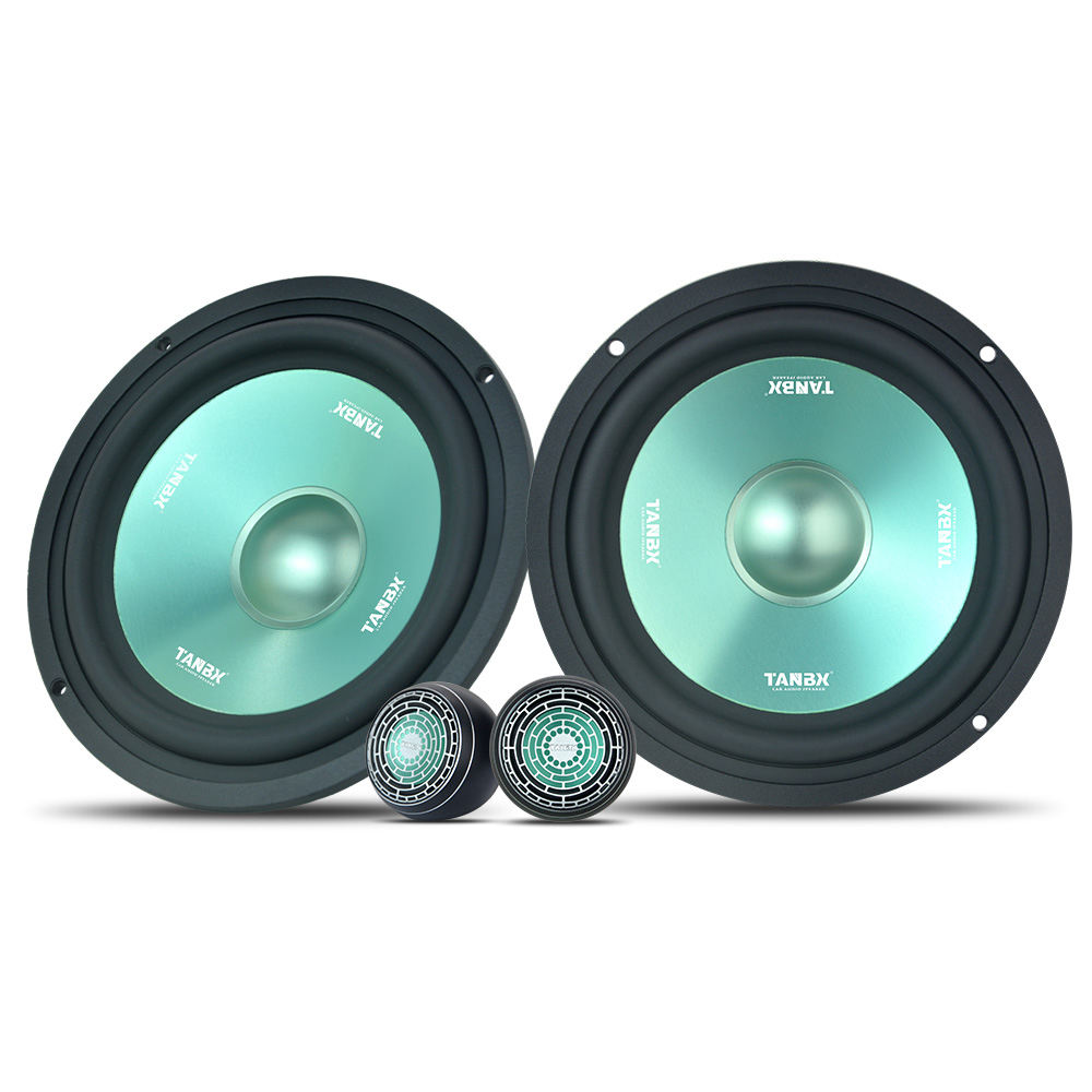 6.5" 200W 2-Way Car Component Speaker System with Tweeters