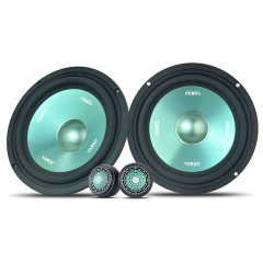 6.5" 200W 2-Way Car Component Speaker System with Tweeters