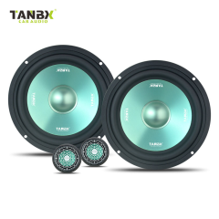 6.5" 200W 2-Way Car Component Speaker System with Tweeters