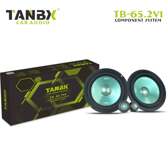 6.5" 200W 2-Way Car Component Speaker System with Tweeters