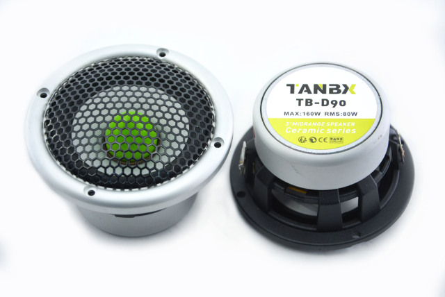 6.5 Inch 3-Way Component Speaker Car Audio System 300W