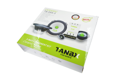 6.5 Inch 3-Way Component Speaker Car Audio System 300W