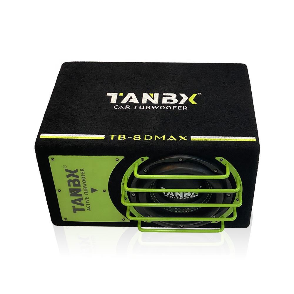 8" Active Car Subwoofer, Dual Coil, 2300W High Power with Foam Surround TB-8DMAX