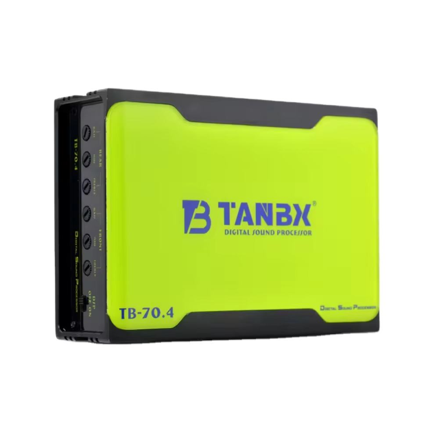 Lossless Bluetooth 4-Channel Car DSP Amplifier, 4 In / 6 Out, PC & Android Compatible TB-70.4