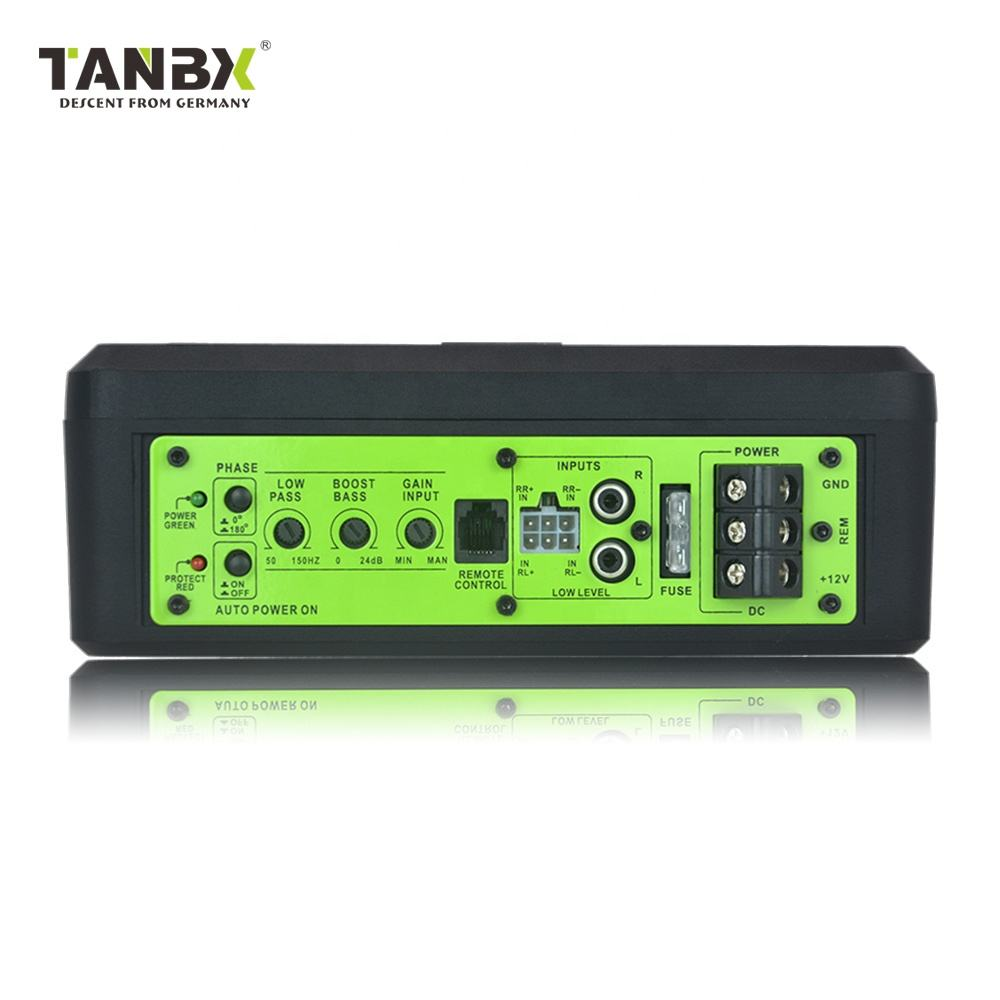 8" Slim Active Car Subwoofer, Ultra-Thin Under-Seat Bass TB-8D