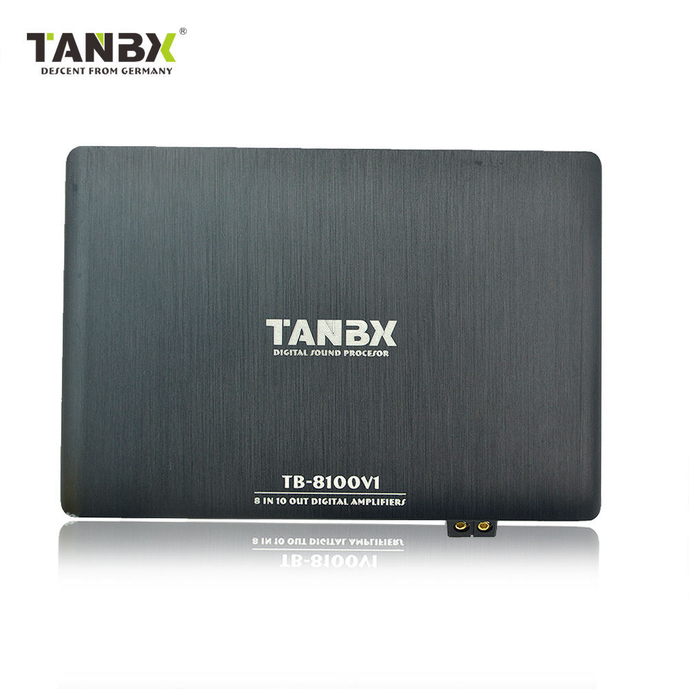 Professional Audio System DSP Amplifier – 8 In / 10 Out, PC & Android Compatible TB-8100V1