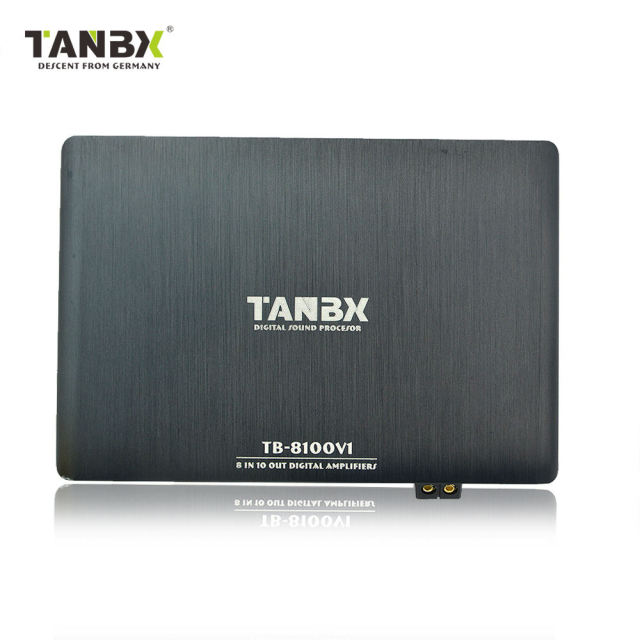 Professional Audio System DSP Amplifier – 8 In / 10 Out, PC & Android Compatible TB-8100V1