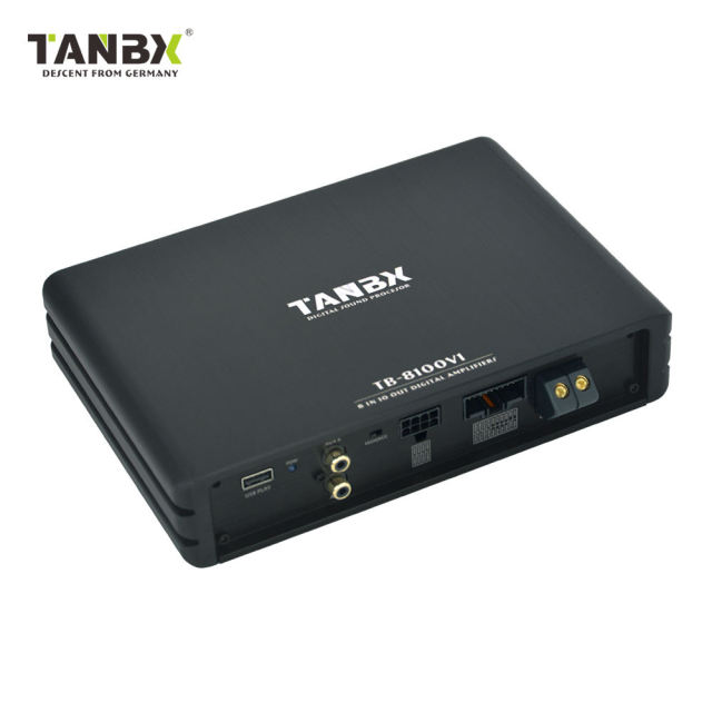Professional Audio System DSP Amplifier – 8 In / 10 Out, PC & Android Compatible TB-8100V1