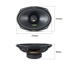 TANBX 6x9Inch Aluminum Car Coaxial Speakers 12V Active Sound System TB-T69MAX