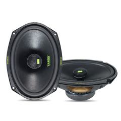 TANBX 6x9Inch Aluminum Car Coaxial Speakers 12V Active Sound System TB-T69MAX